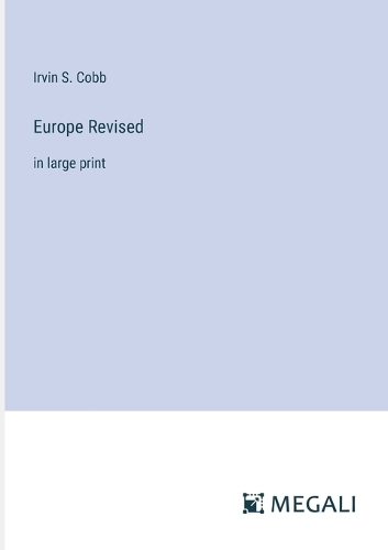Europe Revised: in large print