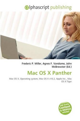Mac OS X Panther: (English)