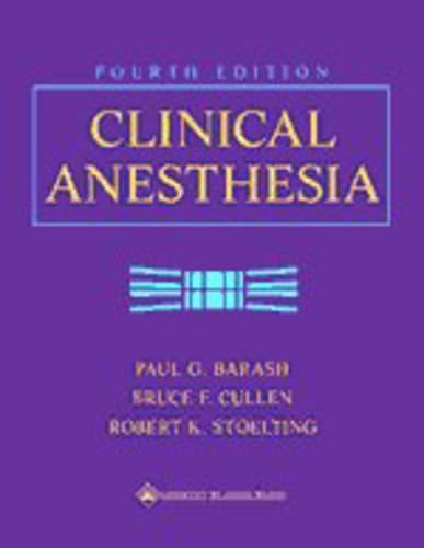 Clinical Anesthesia