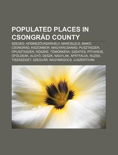 Populated Places in Csongrad County