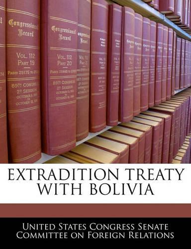 Extradition Treaty with Bolivia