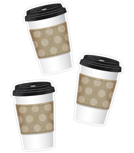 Industrial Cafe To-Go Cup Cutouts