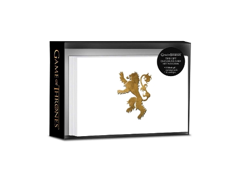 Game of Thrones: House Lannister Foil Gift Enclosure Cards: (Foil Gift Cards)