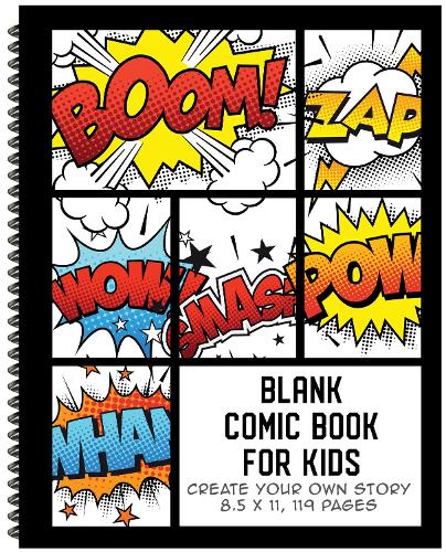 Blank Comic Book for Kids