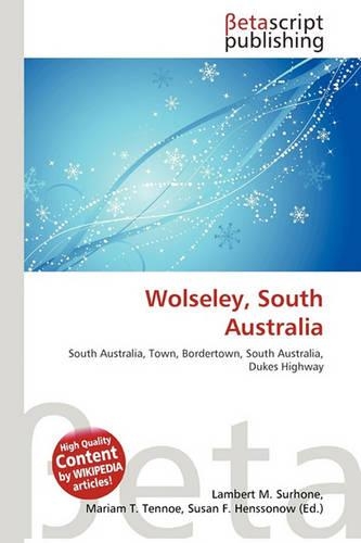 Wolseley, South Australia: (English)