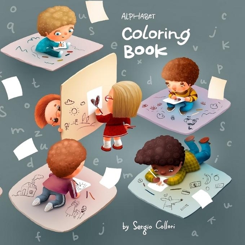 Alphabet Coloring Book: Graffiti-style Coloring Pages for Kids, from A to Z (ABC Coloring Book)