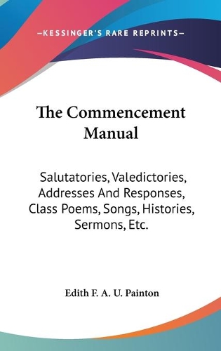 The Commencement Manual