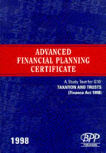 Advanced Financial Planning Certificate