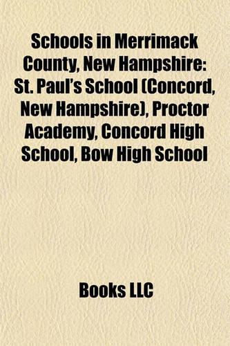 Schools in Merrimack County, New Hampshire