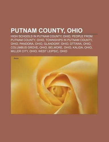 Putnam County, Ohio: High Schools in Putnam County, Ohio, People from Putnam County, Ohio, Townships in Putnam County, Ohio, Pandora, Ohio(English)