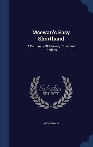 Mcewan's Easy Shorthand