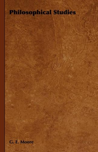 Philosophical Studies: (English)