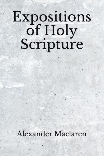 Expositions of Holy Scripture