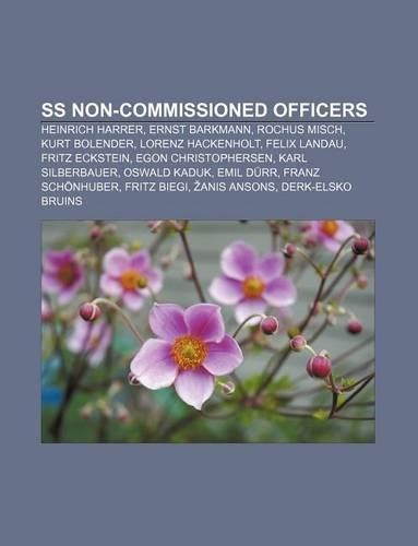 SS Non-Commissioned Officers