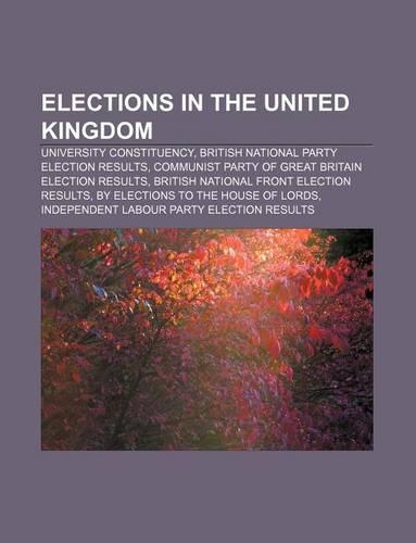 Elections in the United Kingdom