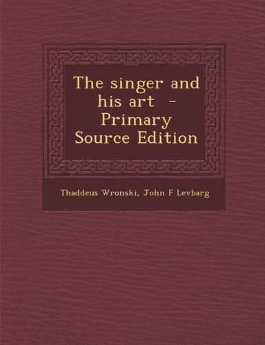 The Singer and His Art
