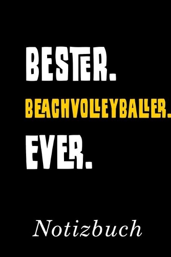 Bester Beachvolleyballer Ever Notizbuch