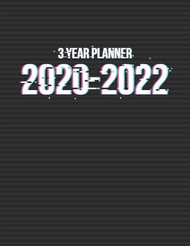 3 Year Planner 2020-2022