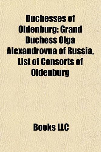 Duchesses of Oldenburg