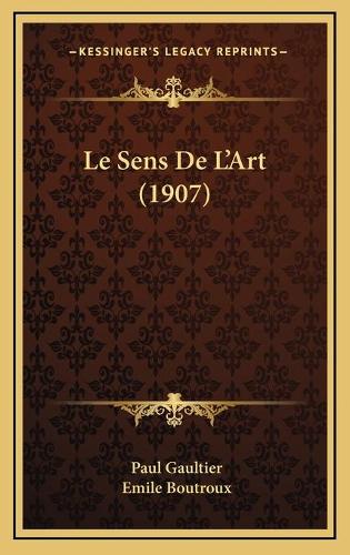 Le Sens De L'Art (1907)