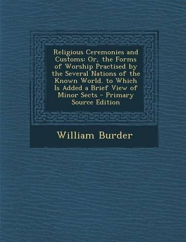 Religious Ceremonies and Customs
