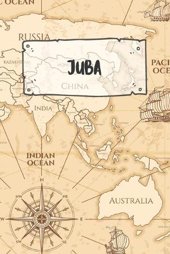 Juba: Ruled Travel Diary Notebook or Journey Journal - Lined Trip Pocketbook for Men and Women with Lines