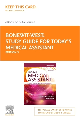 Study Guide for Today's Medical Assistant - Elsevier E-Book on Vitalsource (Retail Access Card)