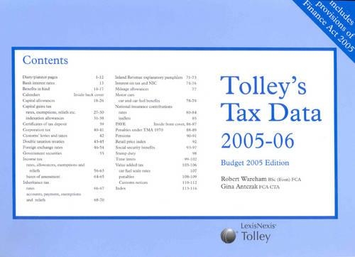 Tolley's Tax Data