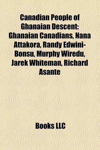 Canadian People of Ghanaian Descent