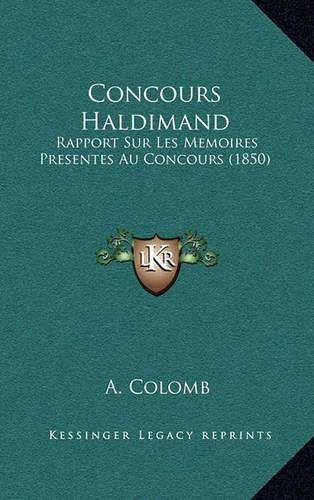 Concours Haldimand