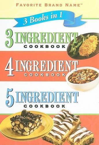 3 Ingredient Cookbook, 4 Ingredient Cookbook, 5 Ingredient Cookbook