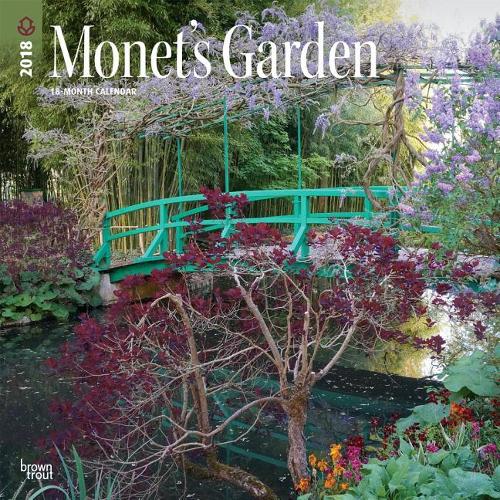 Monets Garden 2018 Wall Calendar