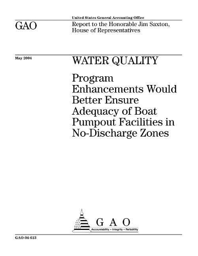 Water Quality: Program Enhancements Would Better Ensure Adequacy of Boat Pumpout Facilities in No-Discharge Zones