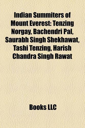 Indian Summiters of Mount Everest