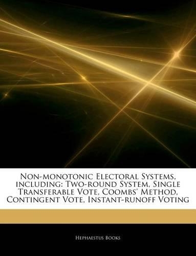 Articles on Non-Monotonic Electoral Systems, Including