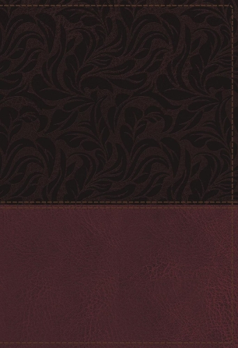 NKJV Study Bible, Leathersoft, Red, Full-Color, Comfort Print
