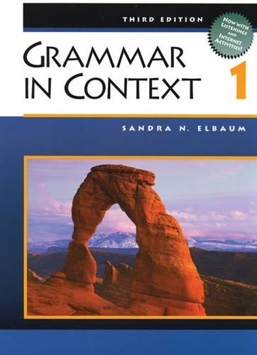 Grammar in Context