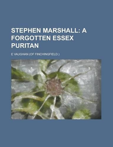 Stephen Marshall: (English)