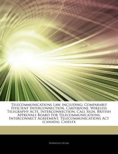 Articles on Telecommunications Law, Including