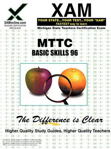 Mttc Basic Skills 96 Teacher Certification Test Prep Study Guide