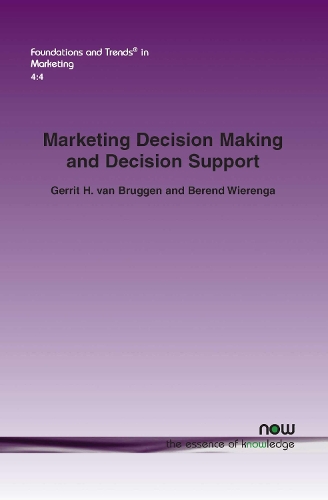 Marketing Decision Making and Decision Support