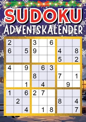 Sudoku Adventskalender Weihnachtsgeschenk: Senioren Adventskalender für Erwachsene, Mama, Papa, Oma und Opa mit +70 Sudokus (Leicht bis Schwer) für jeden Tag bis Weihnachten in großer Schrift