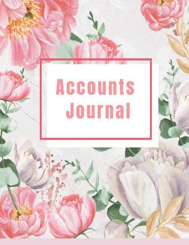 Accounts Journal: This accounts journal features 6 columns for record keeping of accounts, perfect for home, office, or school. 8.5 X 11 featuring 101 pages,