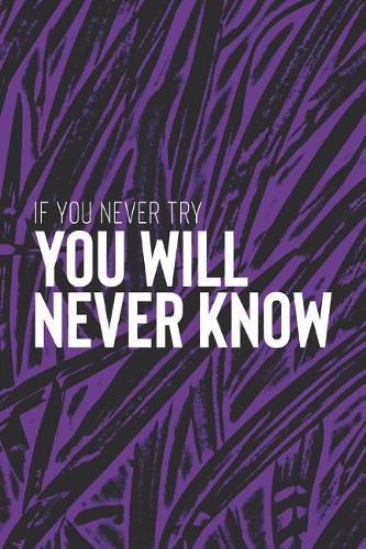 If You Never Try You Will Never Know