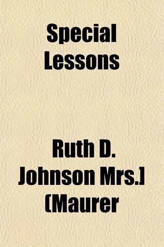 Special Lessons
