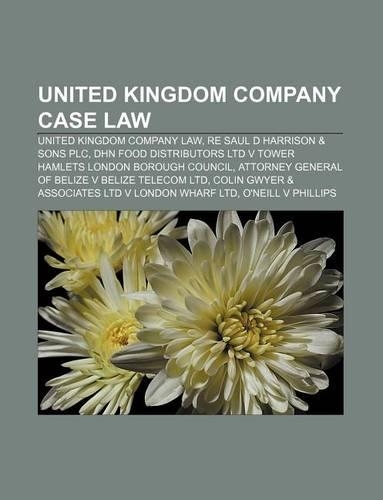 United Kingdom Company Case Law