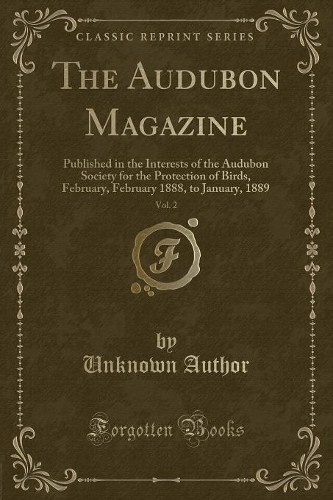 The Audubon Magazine, Vol. 2