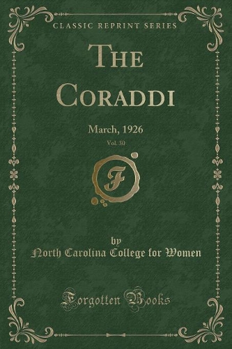 The Coraddi, Vol. 30