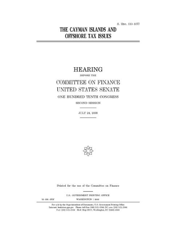 The Cayman Islands and offshore tax issues