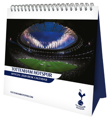 Tottenham Hotspur FC 2020 Desk Easel Calendar - Official Desk Easel Format Calendar